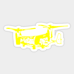 Bell Boeing V-22 Osprey - Yellow Design Sticker